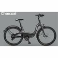 Retozar E03C4G9B90 S2- 9 Speed E-Bike, Charcoal RE3287713